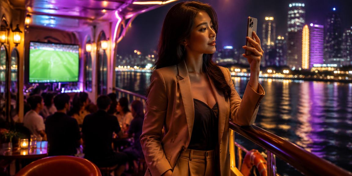 Người dùng Hà Nội theo dõi kèo bóng đá và đặt cược trực tuyến tại quán cà phê